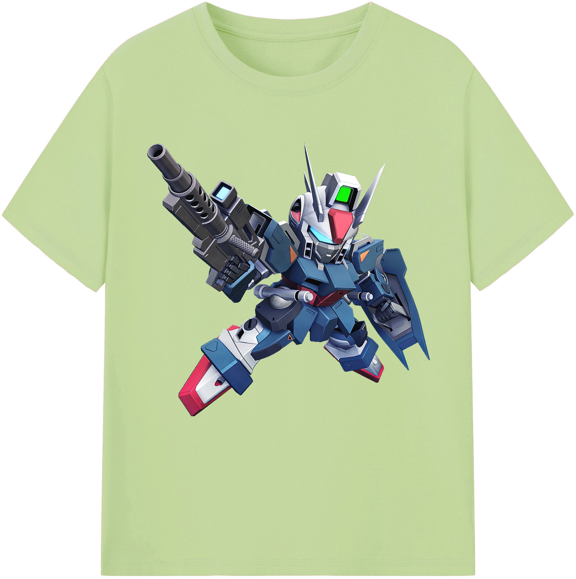 （画像用） 機動戦士ガンダム Mobile Suit Gundam 綿100％半袖Tシャツ（フロントプリント）